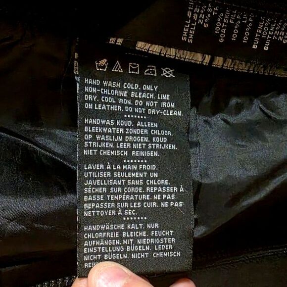 Harley Davidson Motorcycle XL Black Quilted Faux Leather Vest Stretch Panels - Picture 4 of 10